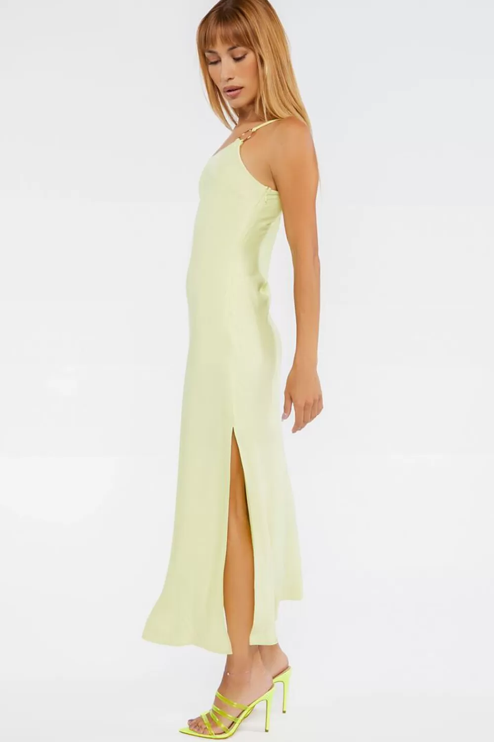 Forever 21 O-Ring One-Shoulder Maxi Dress | Women Dresses