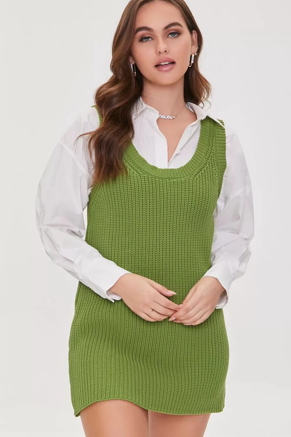 Forever 21 Purl Knit Mini Dress | Women Dresses