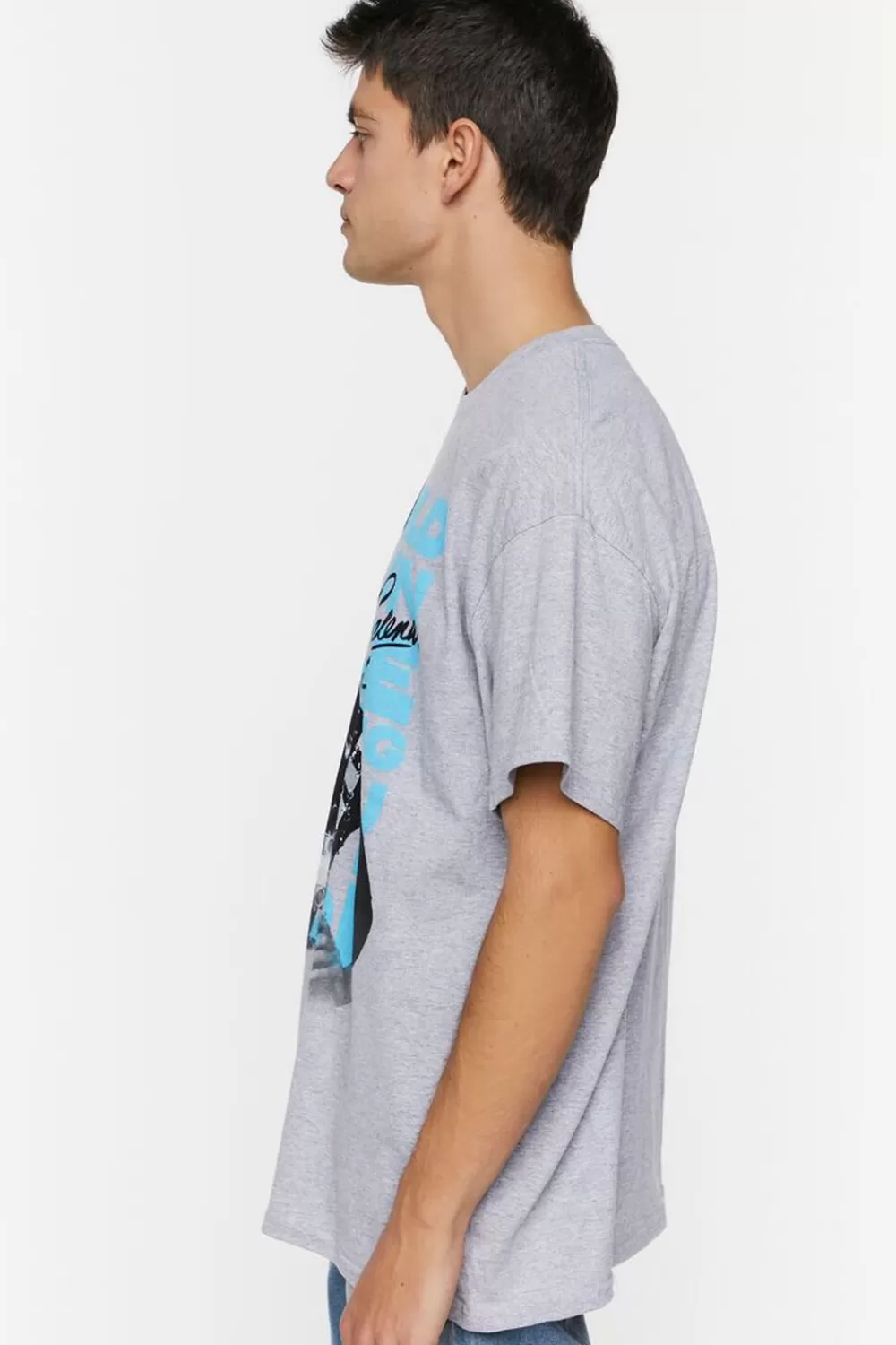 Graphic Tees>Forever 21 Selena Graphic Tee Heather Grey/Multi
