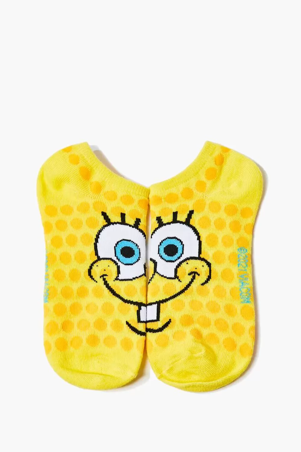 Socks + Tights>Forever 21 Spongebob Squarepants Ankle Socks Yellow/Multi