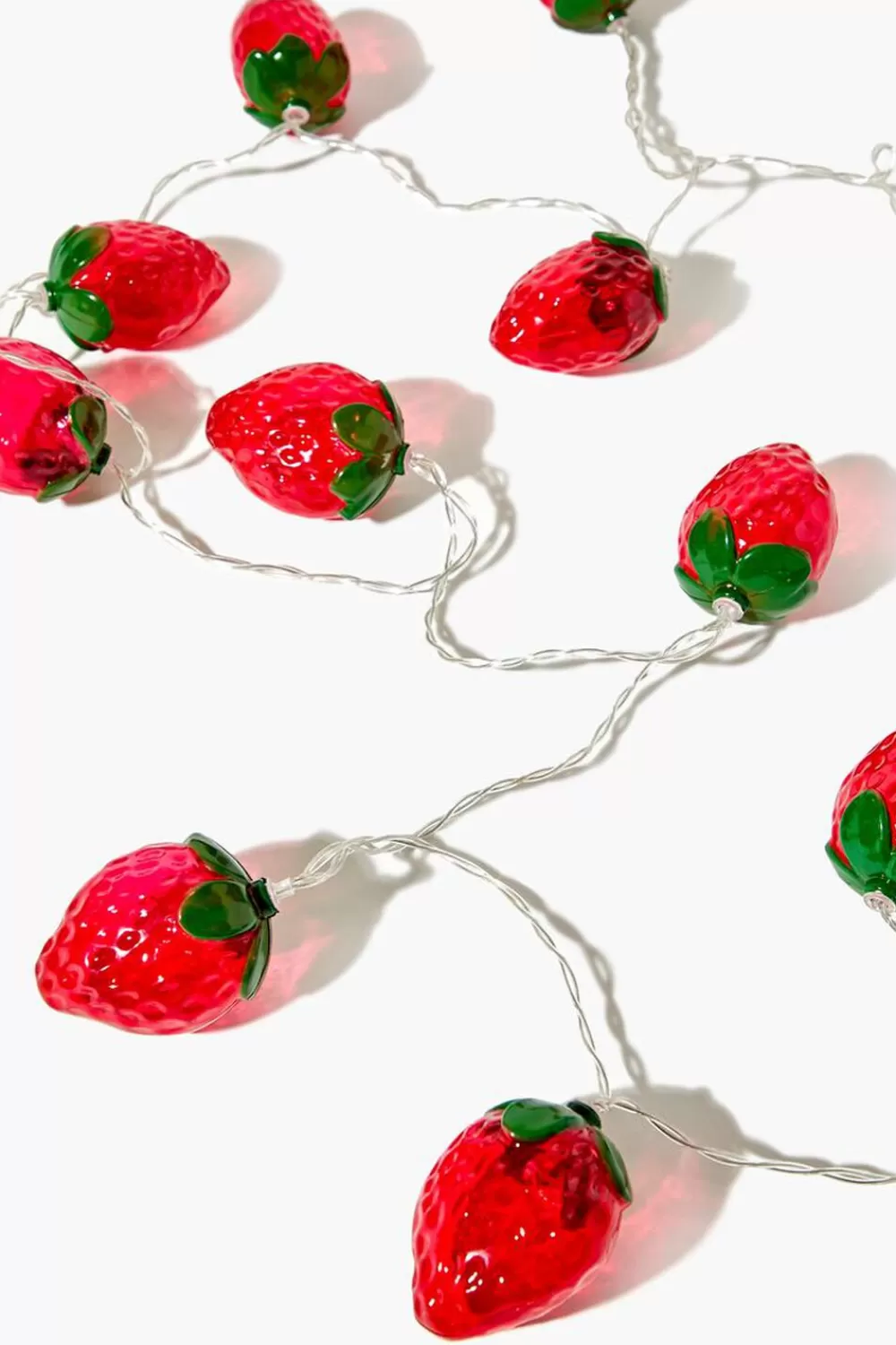 Home Decorate>Forever 21 Strawberry String Lights Red/Green