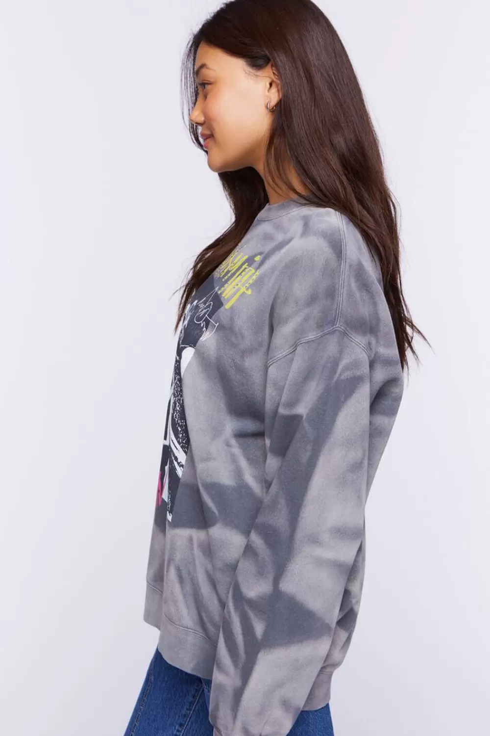 Forever 21 Tie-Dye Aerosmith Graphic Pullover | Women Tops