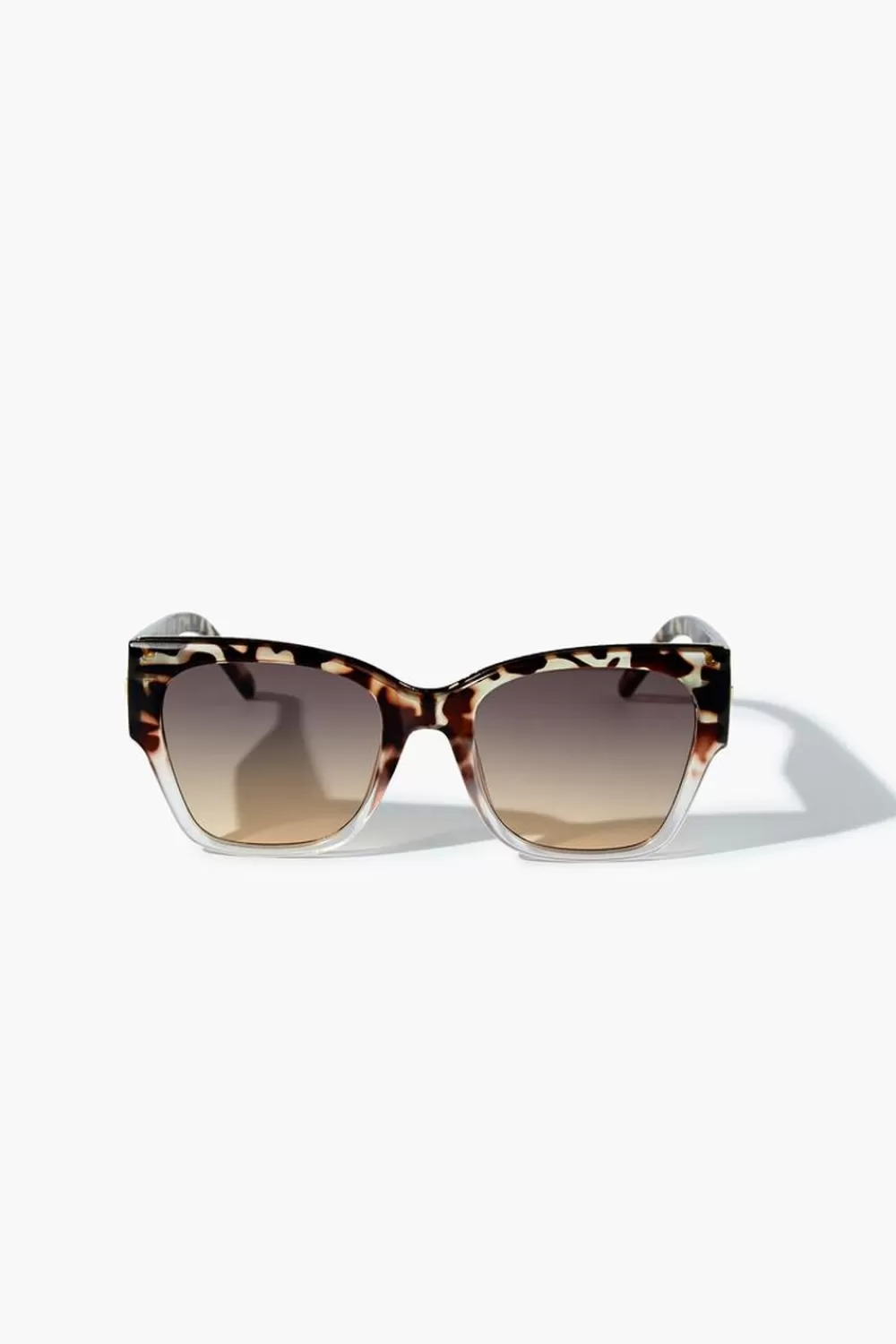 Sunglasses + Readers>Forever 21 Tortoiseshell Square Sunglasses Brown/Brown