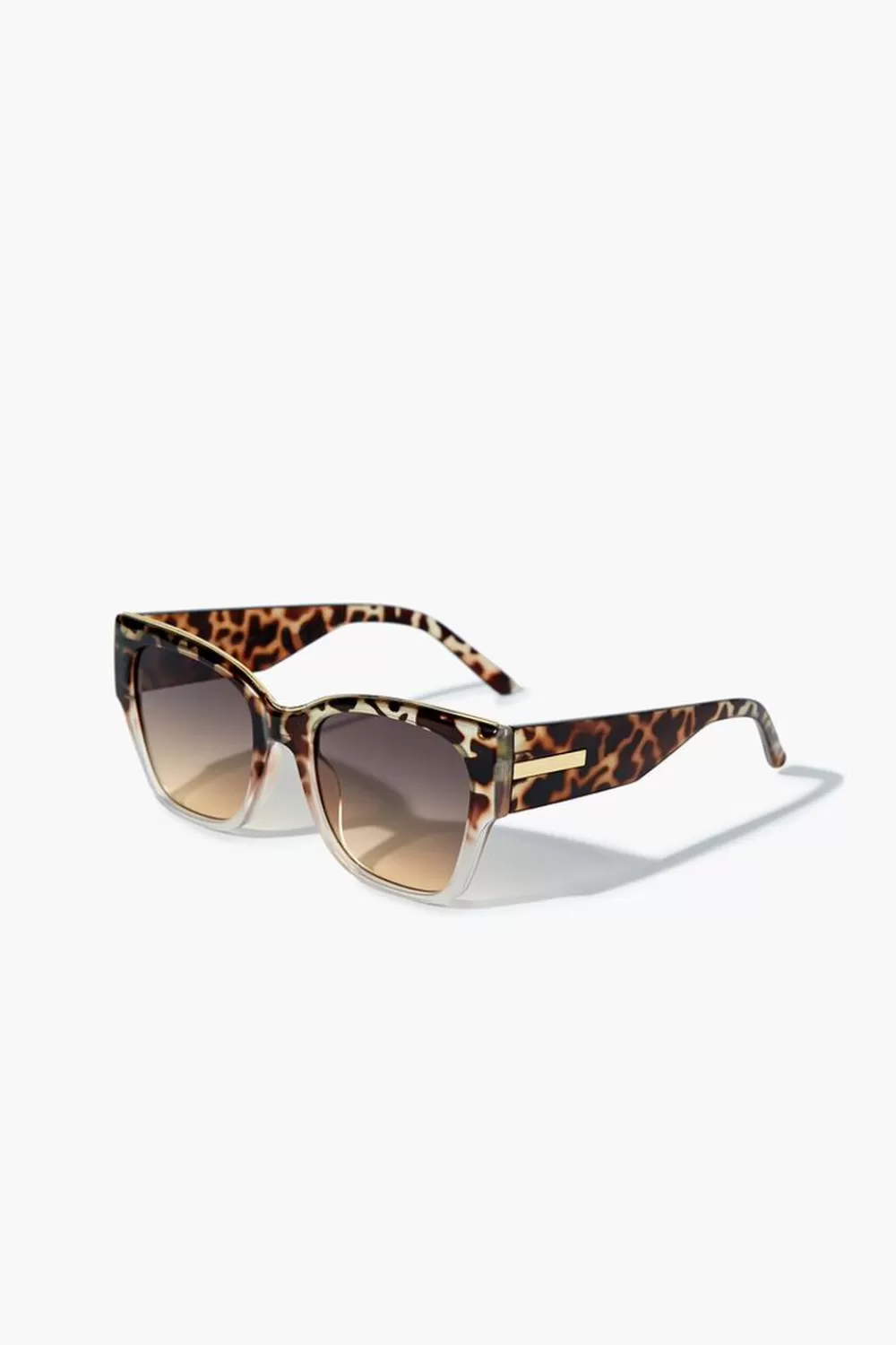 Sunglasses + Readers>Forever 21 Tortoiseshell Square Sunglasses Brown/Brown