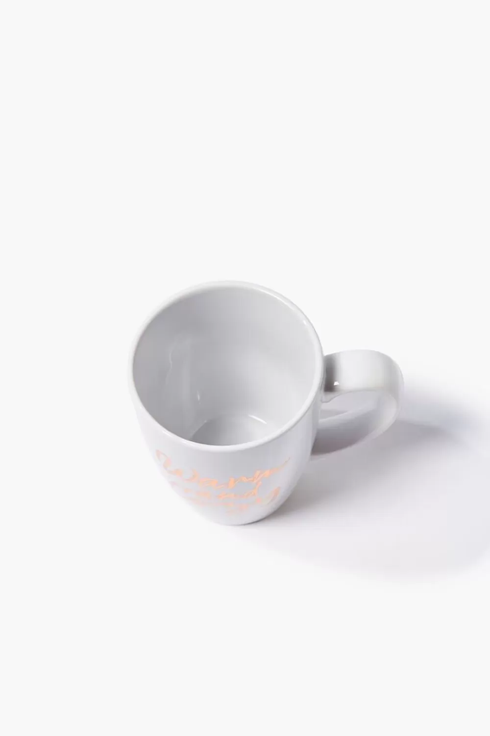 Home Decorate>Forever 21 Warm & Cozy Ceramic Mug White/Rose Gold