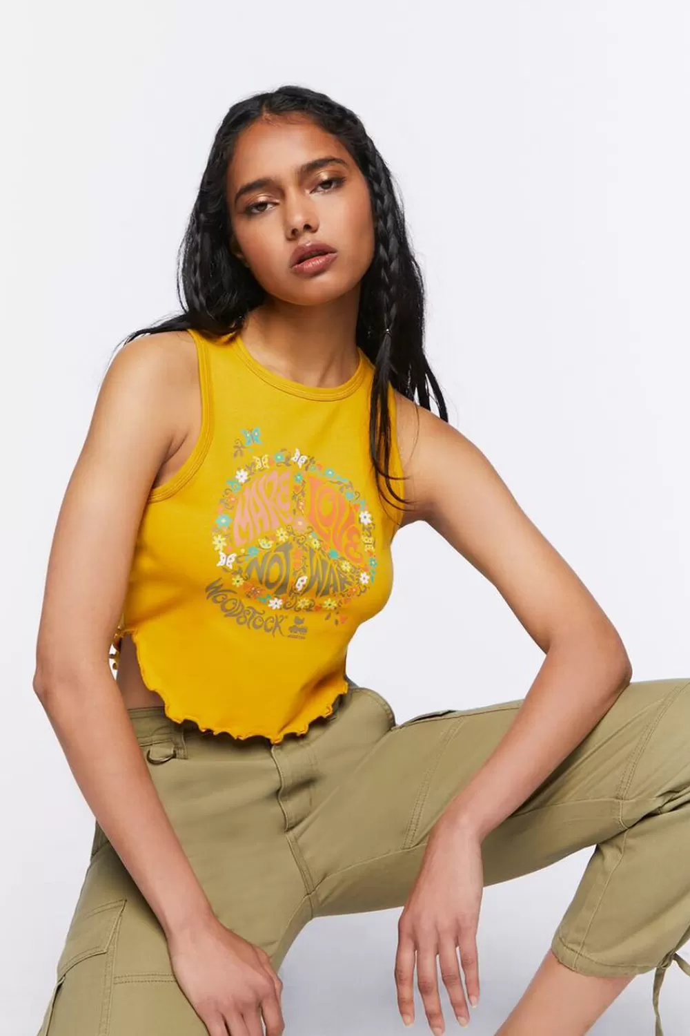 Forever 21 Woodstock Graphic Tank Top | Women Tops